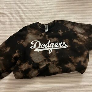 Dodgers Tie-Dye Sweatshirt